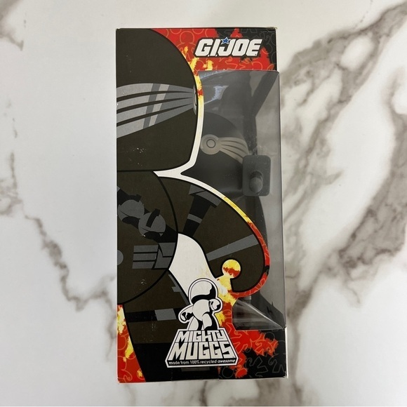 Hasbro Mighty Muggs G.I.Joe Snake Eyes Machine Gun Sword NEW Figure Collectible - Picture 6 of 9
